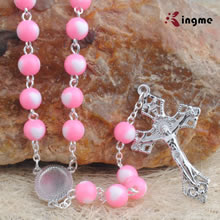 Plastic beads rosary